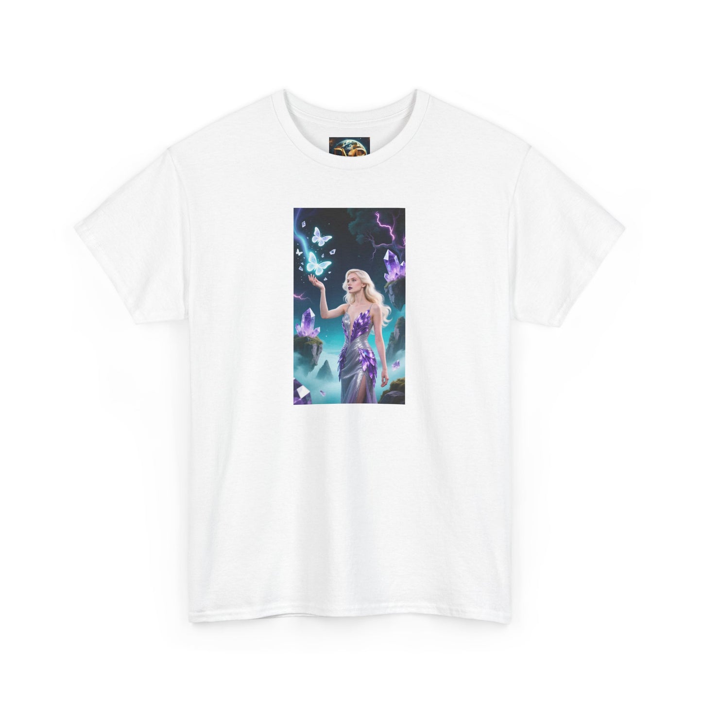 Magical Fairy Graphic Tee, Enchanted Woodland Shirt, Fantasy Apparel, Gift for Nature Lovers, Festival Wear, Unisex Cotton Tee