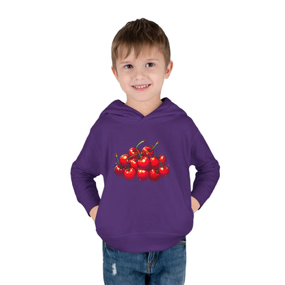 Cherry Toddler Hoodie, Cute Kids Pullover, Birthday Gift, Spring Fashion