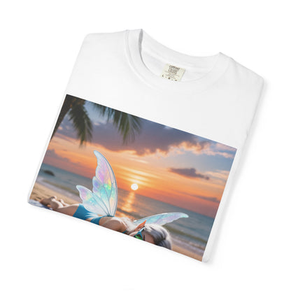 Beach Fairy Unisex T-Shirt, Summer Vibe Tee, Beachwear, Gift for Beach Lovers, Relaxation Shirt, Graphic Tee