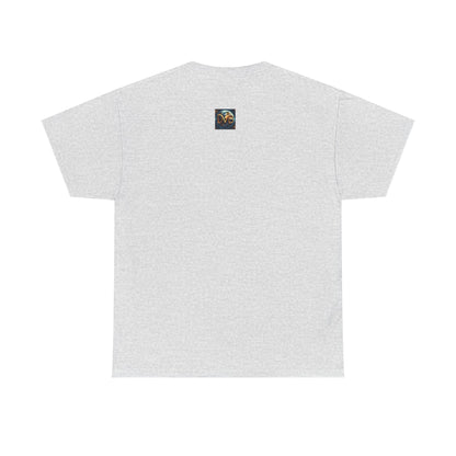 Angel Guardian Unisex Heavy Cotton Tee - Los Angeles Landscape Shirt, Holy Angel Protection, Urban Angel Tee, City Savior
