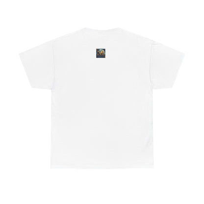 Angel Guardian Unisex Heavy Cotton Tee - Los Angeles Landscape Shirt, Holy Angel Protection, Urban Angel Tee, City Savior