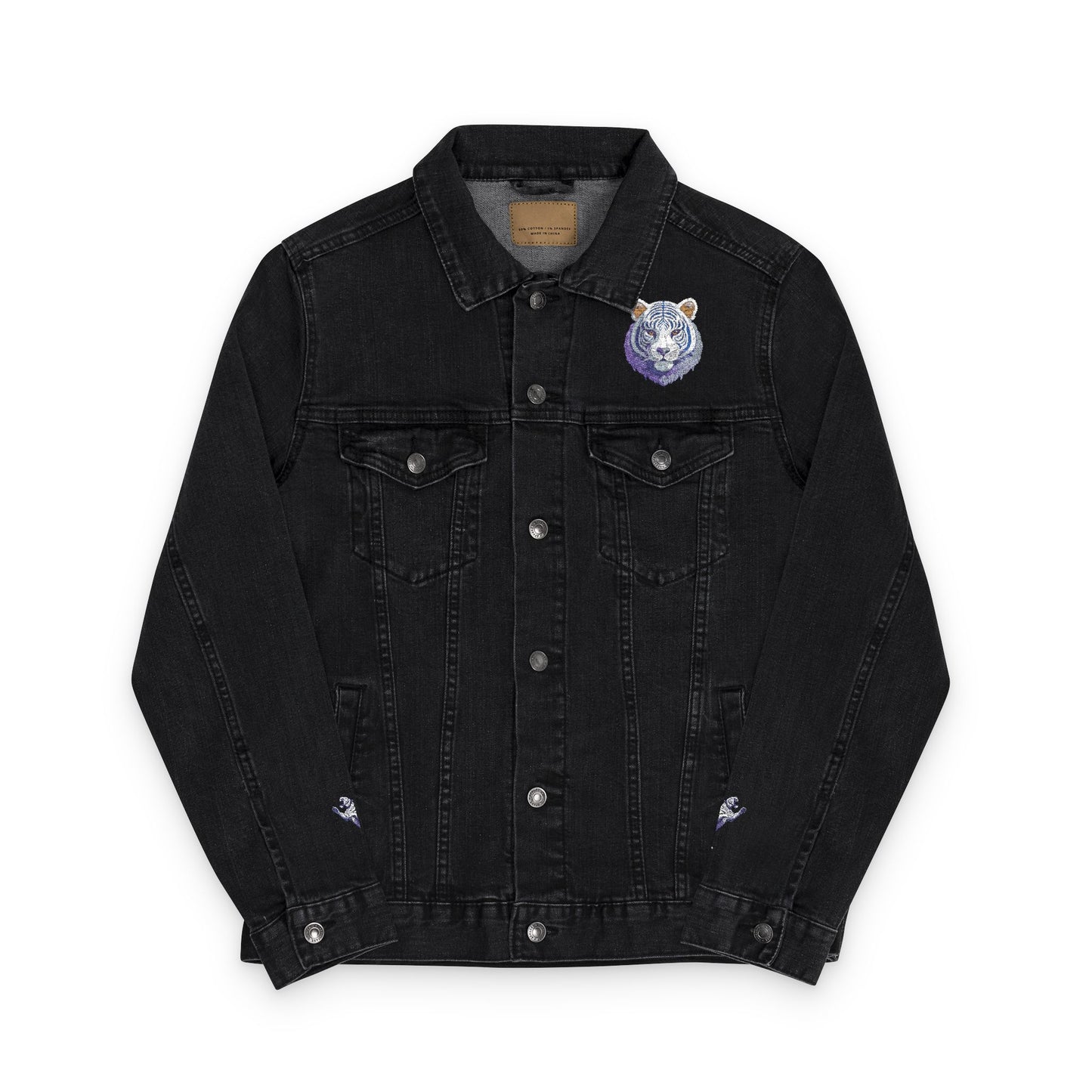 Stylish Unisex Denim Jacket with Embroidered White Tiger Design | Trendy Casual Wear, Unique Gift for Friends, Summer Fashion Essential, [...]