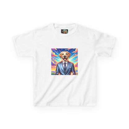 Whimsical Dog Portrait Kids Tee, Fun Youth T-Shirt, Dog Lover Gift, Colorful Kids Shirt, Perfect for Birthdays or Playdates