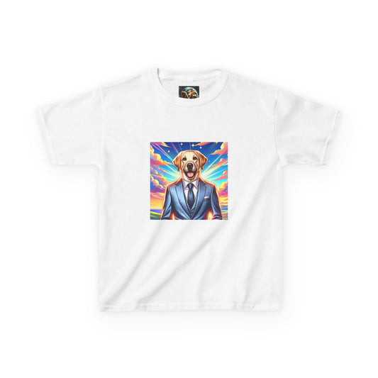 Whimsical Dog Portrait Kids Tee, Fun Youth T-Shirt, Dog Lover Gift, Colorful Kids Shirt, Perfect for Birthdays or Playdates