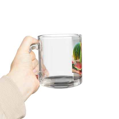 Watermelon Glass Mug - 10oz, Perfect for Summer Drinks & Gatherings