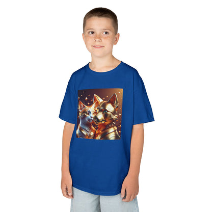 Solid Gold Cat and Dog - Heavy Cotton™ Tee for Children