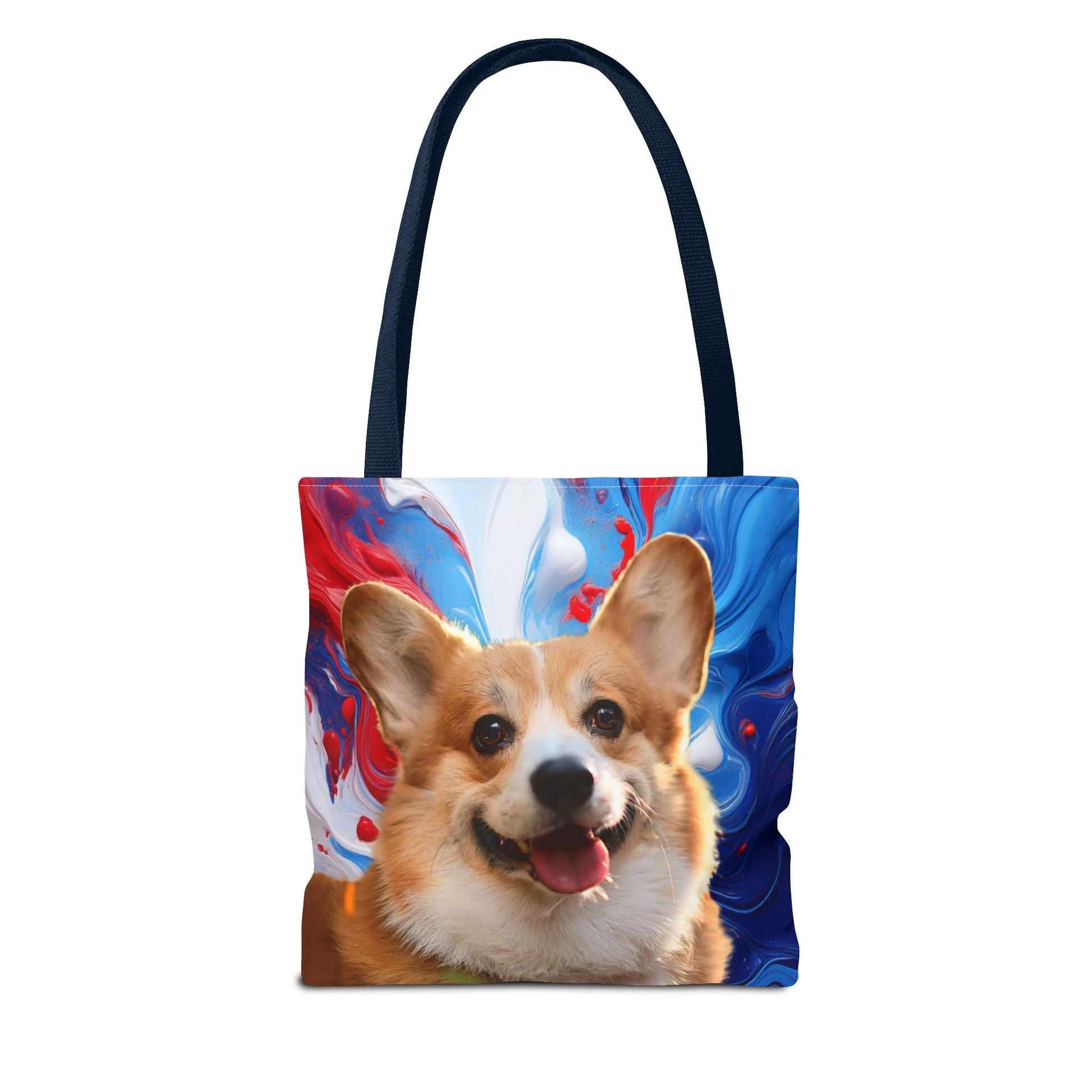 Vibrant Corgi Tote Bag - Perfect for Dog Lovers