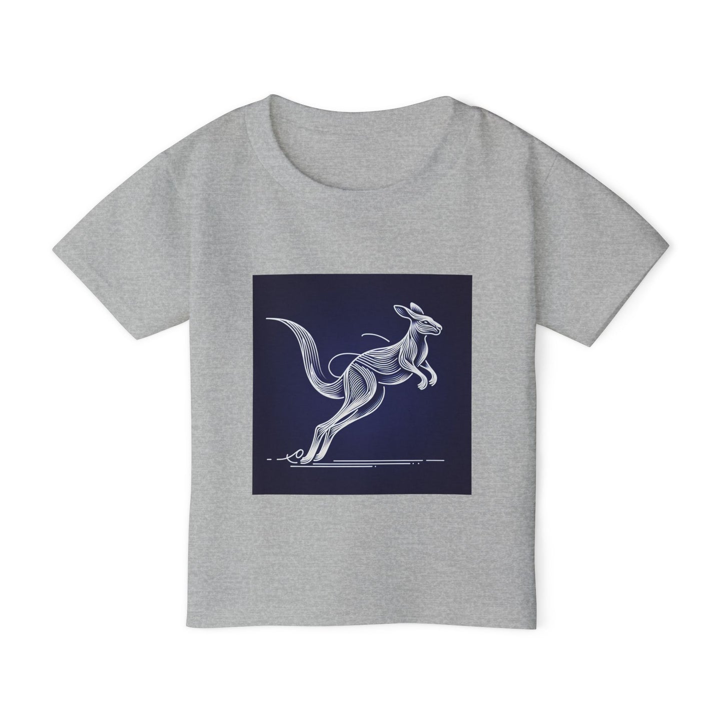 Kangaroo Design Toddler T-Shirt - Fun and Playful Kids Apparel