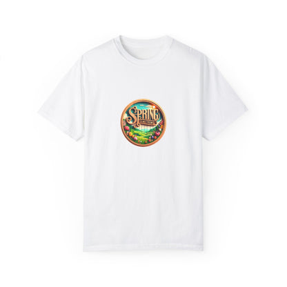 Spring Vibes Unisex Garment-Dyed T-shirt - Celebrate the Season