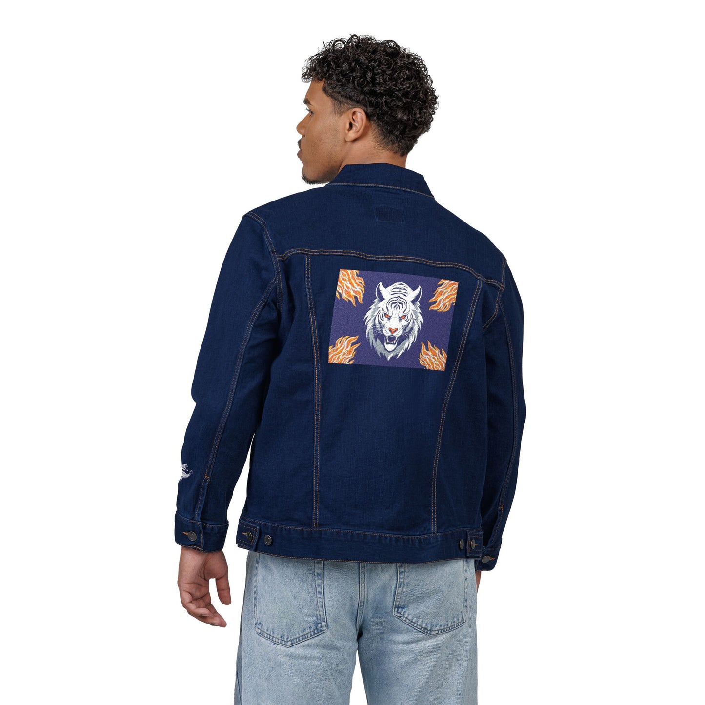 Stylish Unisex Denim Jacket with Embroidered White Tiger Design | Trendy Casual Wear, Unique Gift for Friends, Summer Fashion Essential, [...]