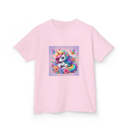 Colorful Unicorn Kids Tee Shirt, Girl's Rainbow T-Shirt, Cute Toddler Clothing, Magical Fantasy Top, Children's Graphic Tee