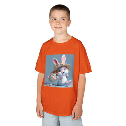 Cute Easter Bunny Kids Tee - Heavy Cotton™ T-Shirt for Spring Celebrations