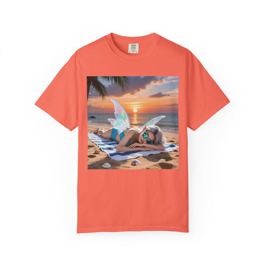 Beach Fairy Unisex T-Shirt, Summer Vibe Tee, Beachwear, Gift for Beach Lovers, Relaxation Shirt, Graphic Tee