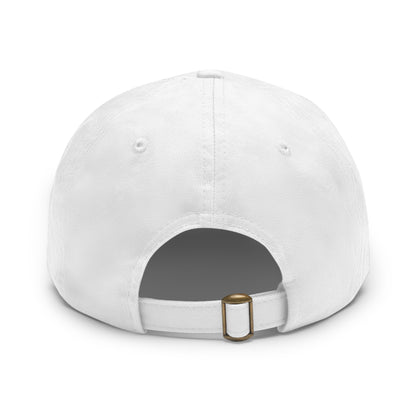 Diego Von Bellini Dad Hat with Leather Patch (Round)