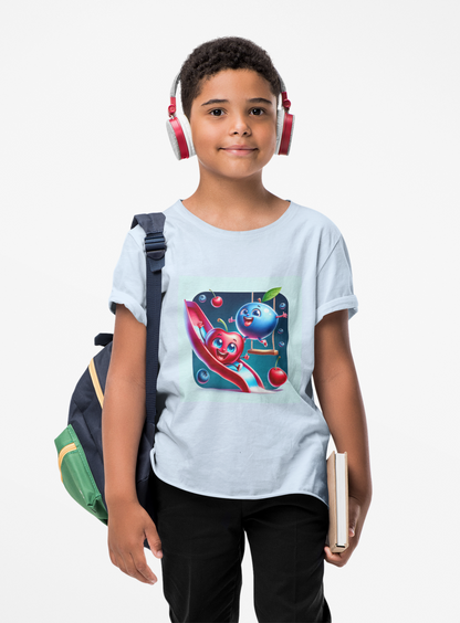 Playful Fruits Toddler T-Shirt - Fun Design for Kids