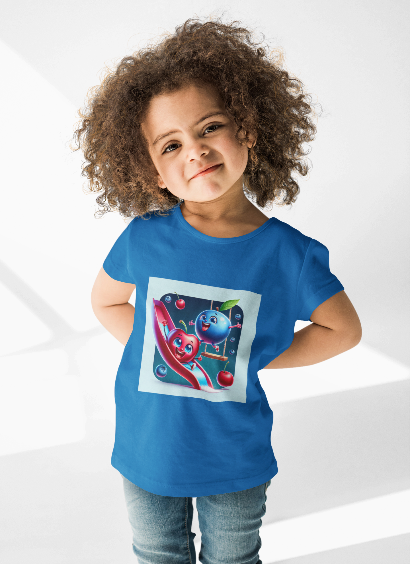 Playful Fruits Toddler T-Shirt - Fun Design for Kids