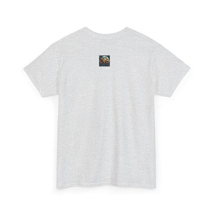 Angel Guardian Unisex Heavy Cotton Tee - Los Angeles Landscape Shirt, Holy Angel Protection, Urban Angel Tee, City Savior