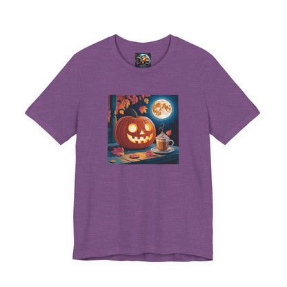 Fall In Love With Fall, Unisex Fall T-Shirt, Halloween Shirt, Cozy Fall Apparel, Seasonal Graphic Tee, Pumpkin Spice Tee