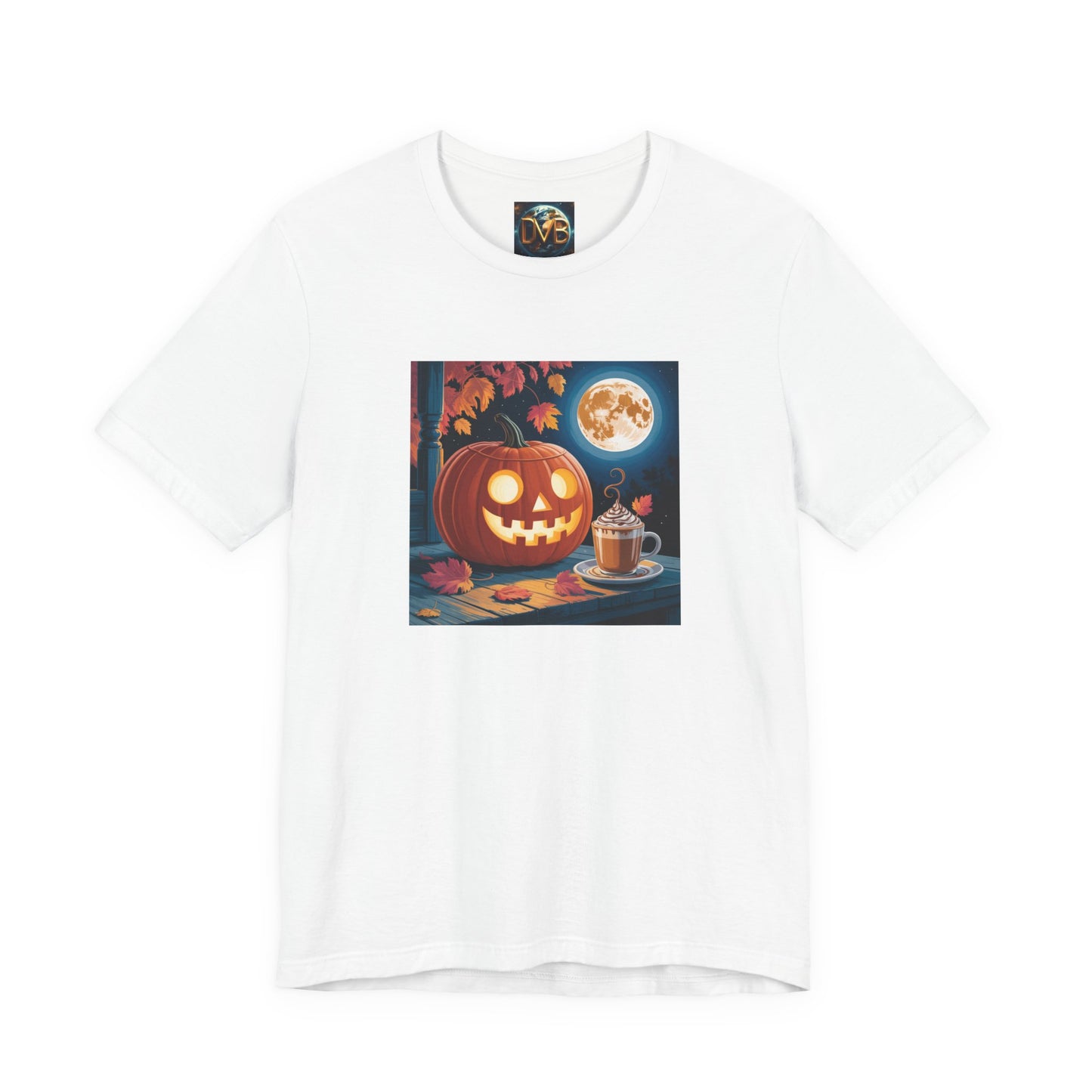 Fall In Love With Fall, Unisex Fall T-Shirt, Halloween Shirt, Cozy Fall Apparel, Seasonal Graphic Tee, Pumpkin Spice Tee