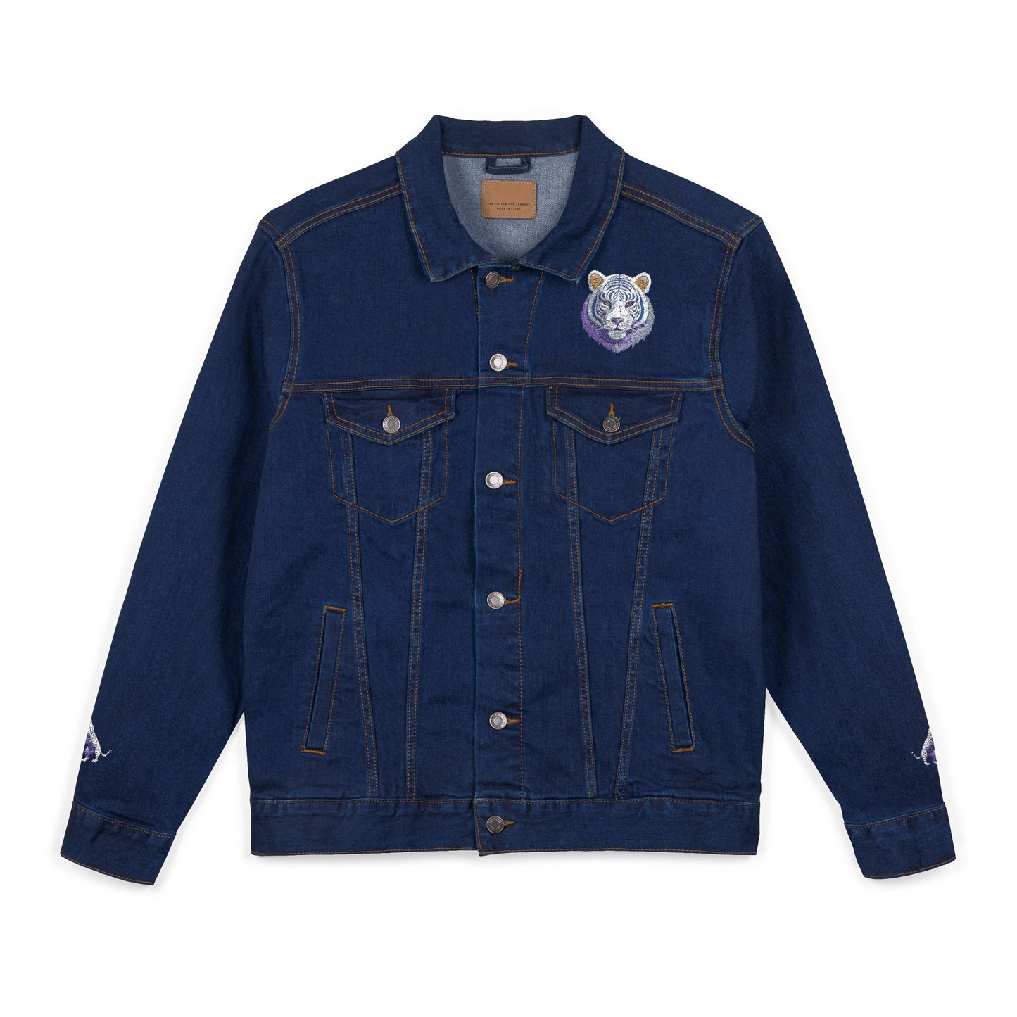 Stylish Unisex Denim Jacket with Embroidered White Tiger Design | Trendy Casual Wear, Unique Gift for Friends, Summer Fashion Essential, [...]
