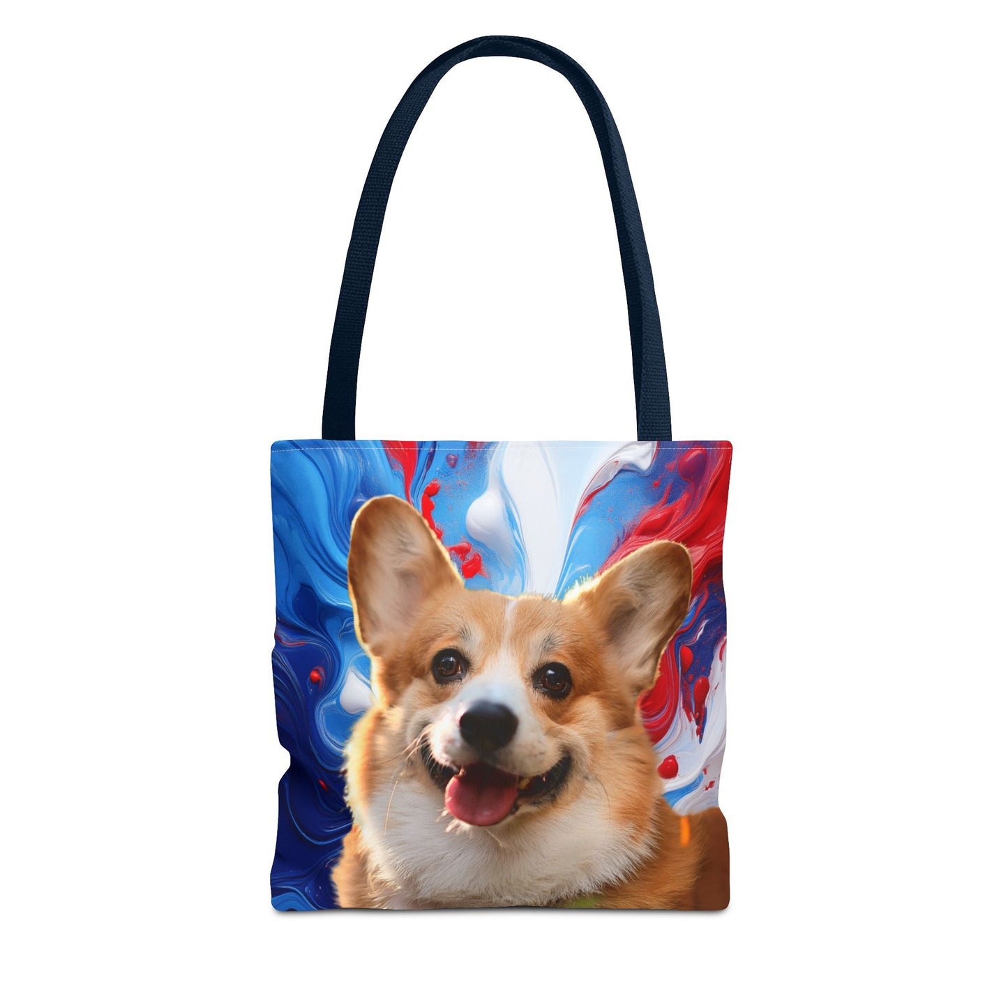 Vibrant Corgi Tote Bag - Perfect for Dog Lovers