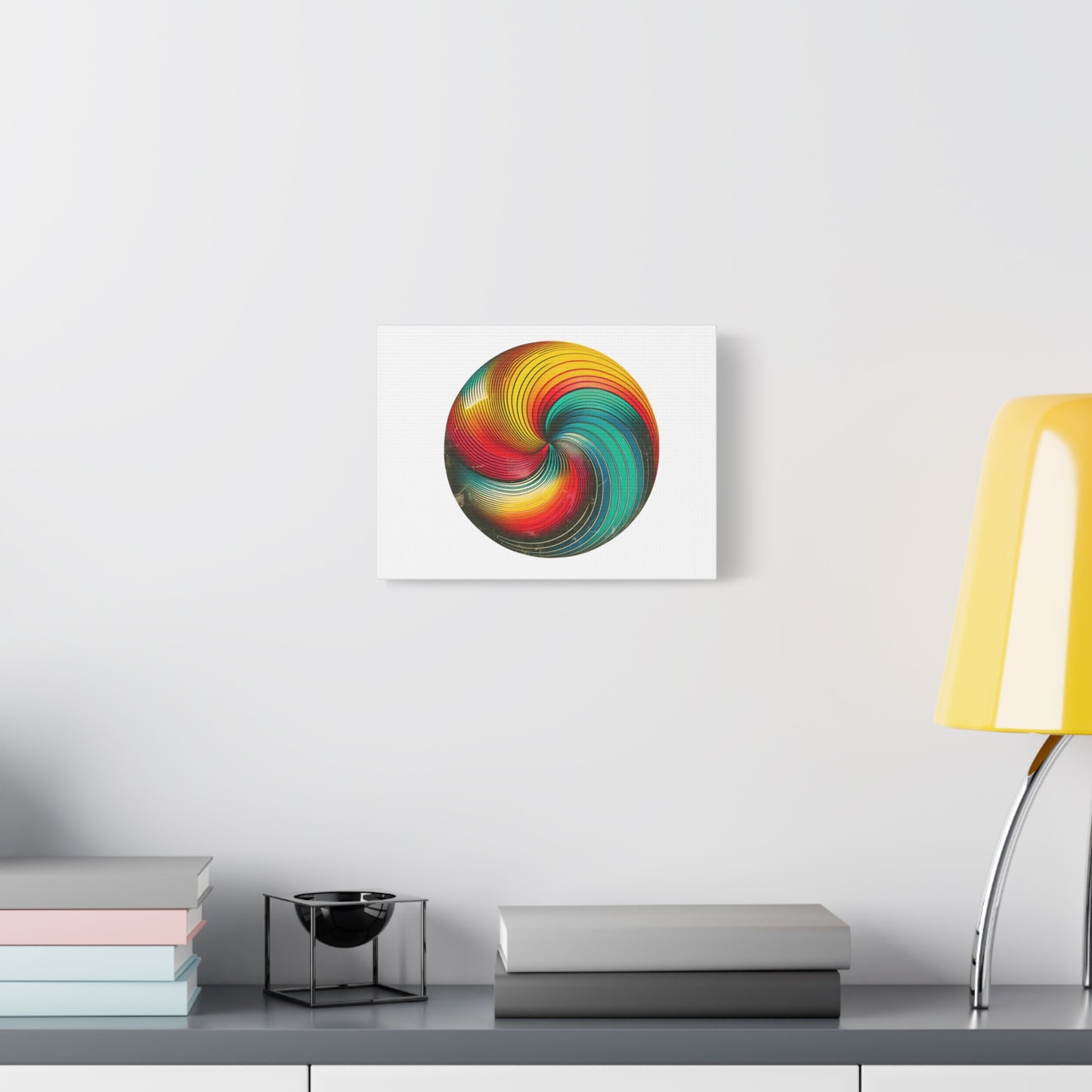 Colorful Abstract Canvas Art - Vibrant Wall Decor for Home, Living Room, Office, Gift Idea, Modern Design