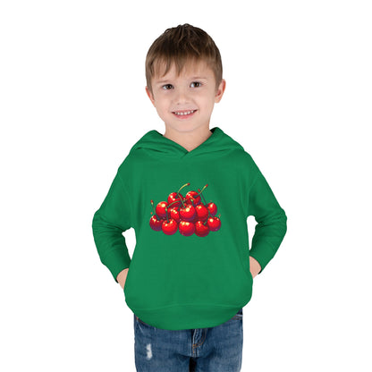 Cherry Toddler Hoodie, Cute Kids Pullover, Birthday Gift, Spring Fashion