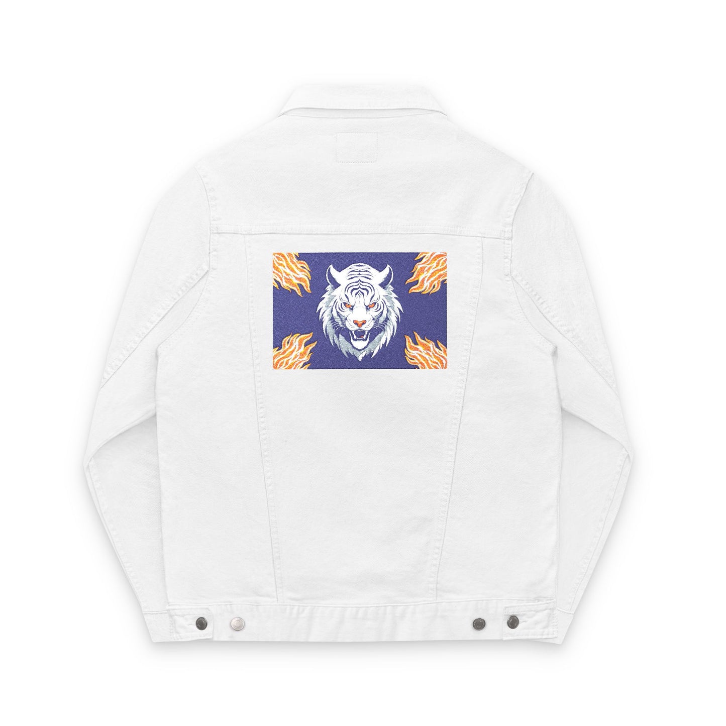 Stylish Unisex Denim Jacket with Embroidered White Tiger Design | Trendy Casual Wear, Unique Gift for Friends, Summer Fashion Essential, [...]