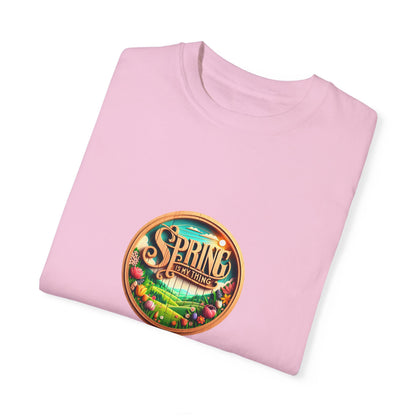 Spring Vibes Unisex Garment-Dyed T-shirt - Celebrate the Season