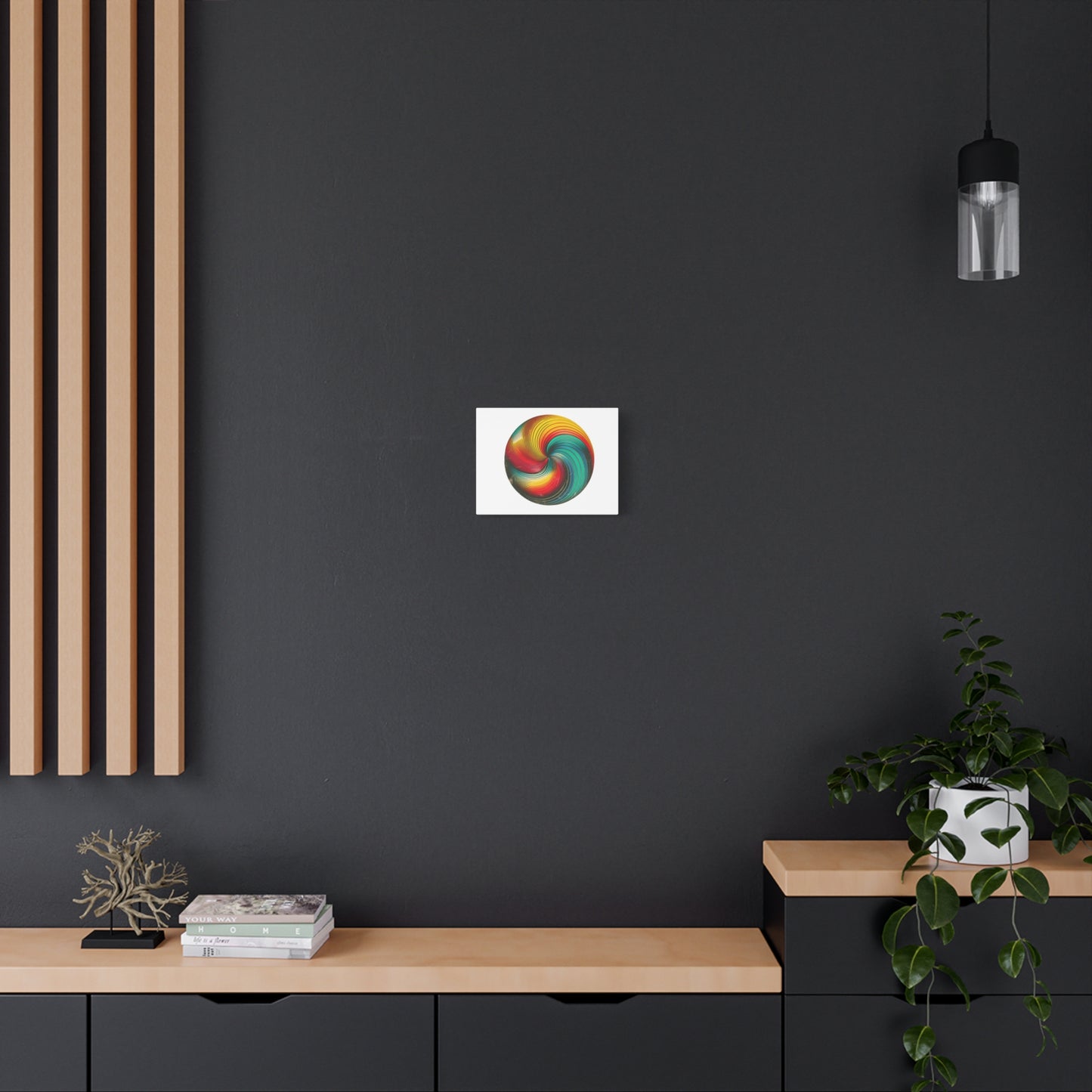 Colorful Abstract Canvas Art - Vibrant Wall Decor for Home, Living Room, Office, Gift Idea, Modern Design