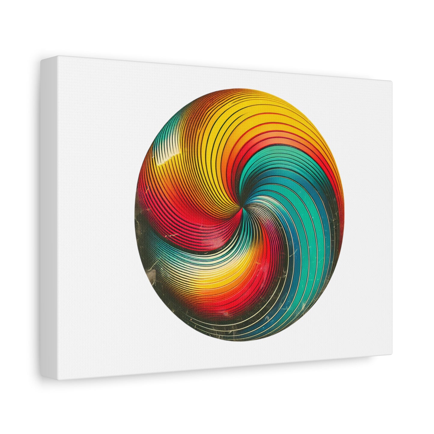 Colorful Abstract Canvas Art - Vibrant Wall Decor for Home, Living Room, Office, Gift Idea, Modern Design