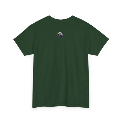 Angel Guardian Unisex Heavy Cotton Tee - Los Angeles Landscape Shirt, Holy Angel Protection, Urban Angel Tee, City Savior