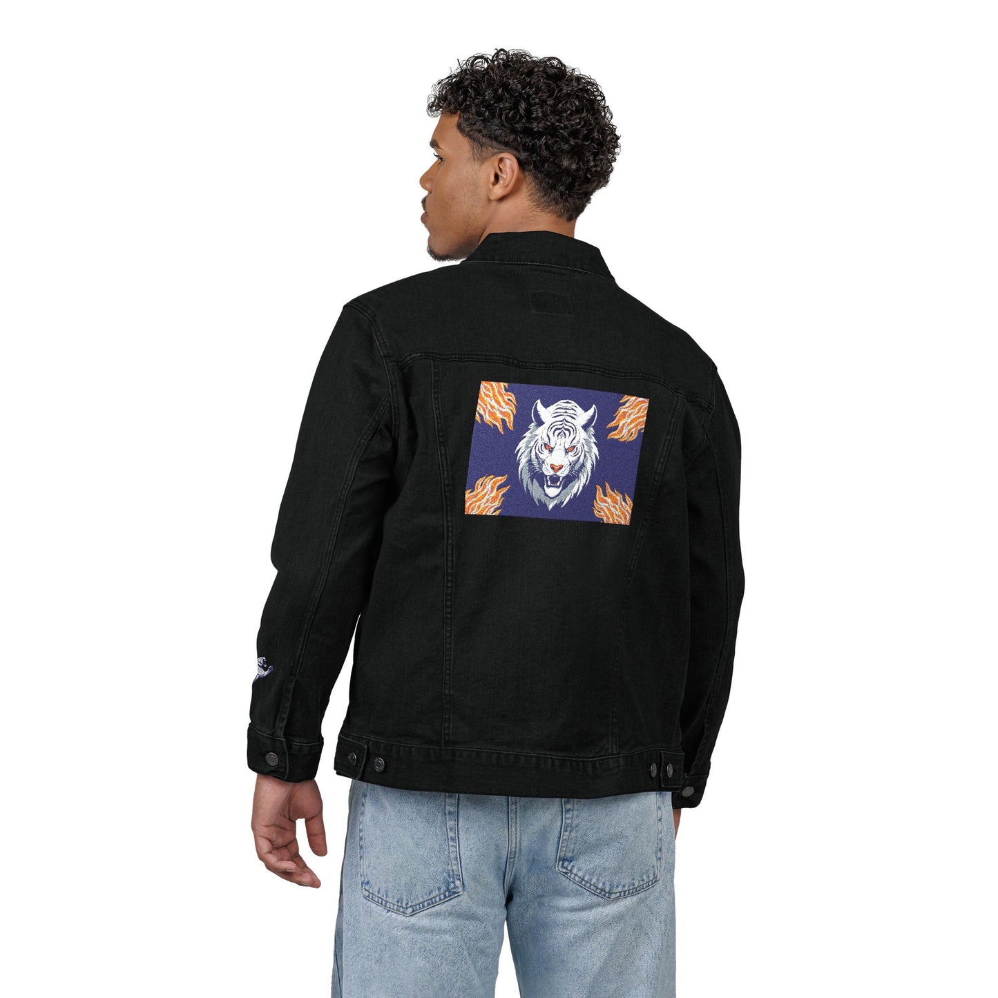 Stylish Unisex Denim Jacket with Embroidered White Tiger Design | Trendy Casual Wear, Unique Gift for Friends, Summer Fashion Essential, [...]