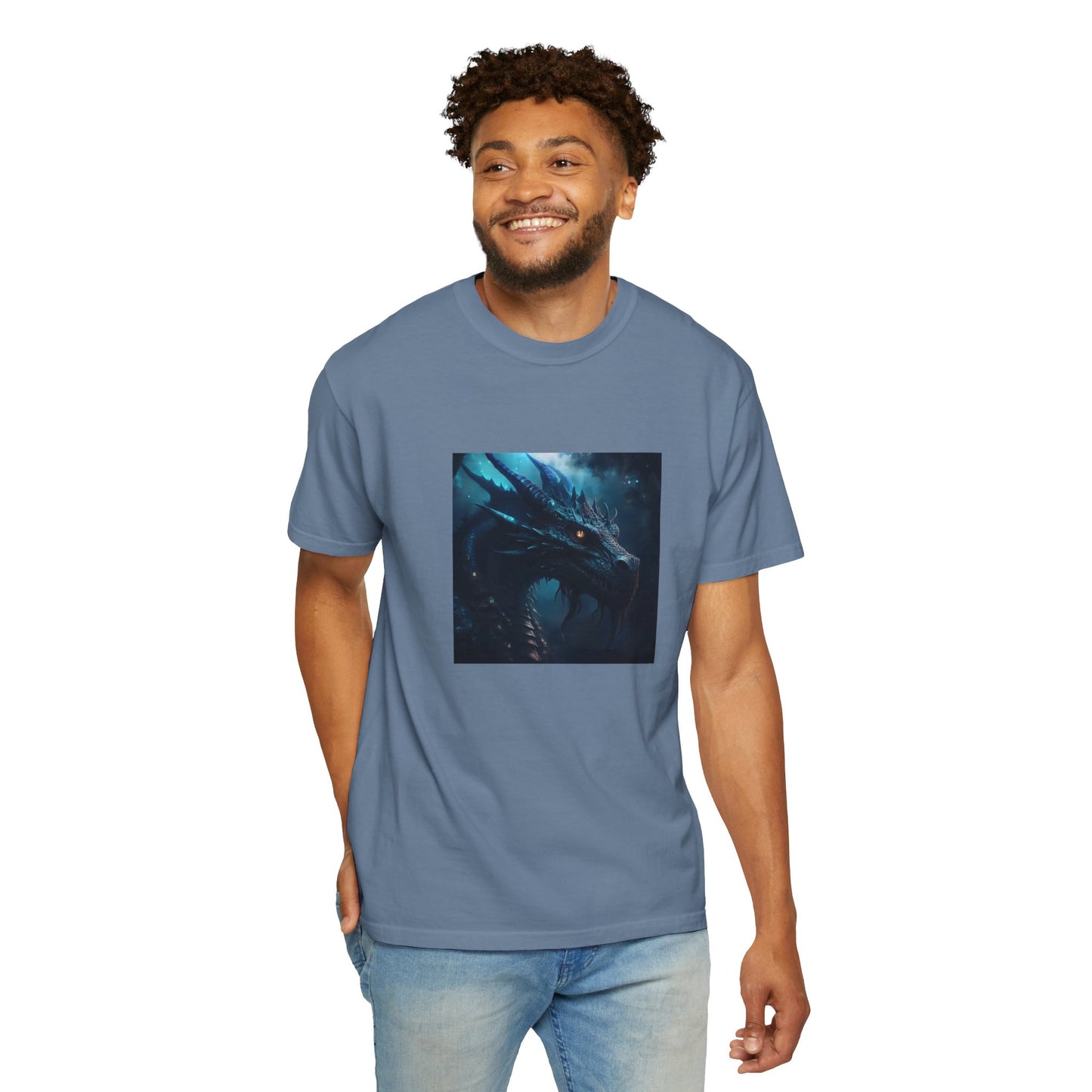 Epic Dragon Graphic Unisex T-Shirt - Fantasy Art Tee