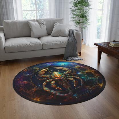 Scorpio Pride! Astrology Space Rug Boho Home Decor for Astrology Lovers