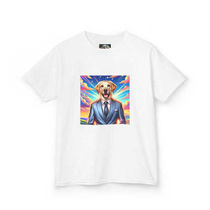Whimsical Dog Portrait Kids Tee, Fun Youth T-Shirt, Dog Lover Gift, Colorful Kids Shirt, Perfect for Birthdays or Playdates