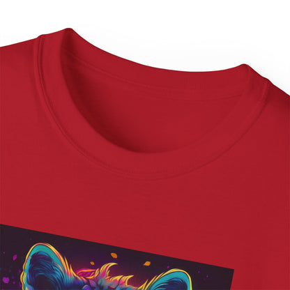 90's Style Colorful Lion Graphic Ultra Cotton Tee - Vibrant and Fun Wear