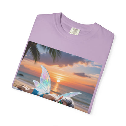 Beach Fairy Unisex T-Shirt, Summer Vibe Tee, Beachwear, Gift for Beach Lovers, Relaxation Shirt, Graphic Tee