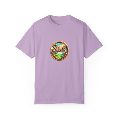 Spring Vibes Unisex Garment-Dyed T-shirt - Celebrate the Season