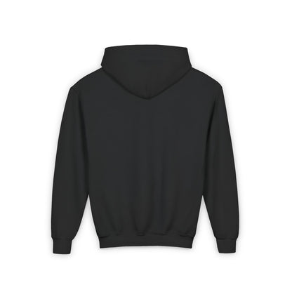 Youth Superhero Heavy Blend Hoodie - Fun & Cozy Design for Kids