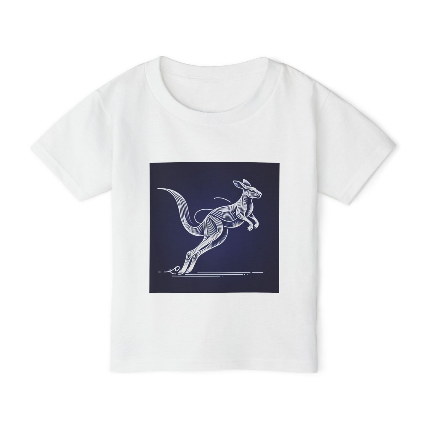 Kangaroo Design Toddler T-Shirt - Fun and Playful Kids Apparel