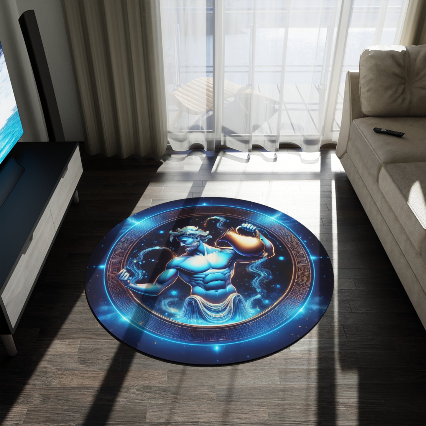 Aquarius Pride!  - Astrology Symbol Decor for Home and Meditation