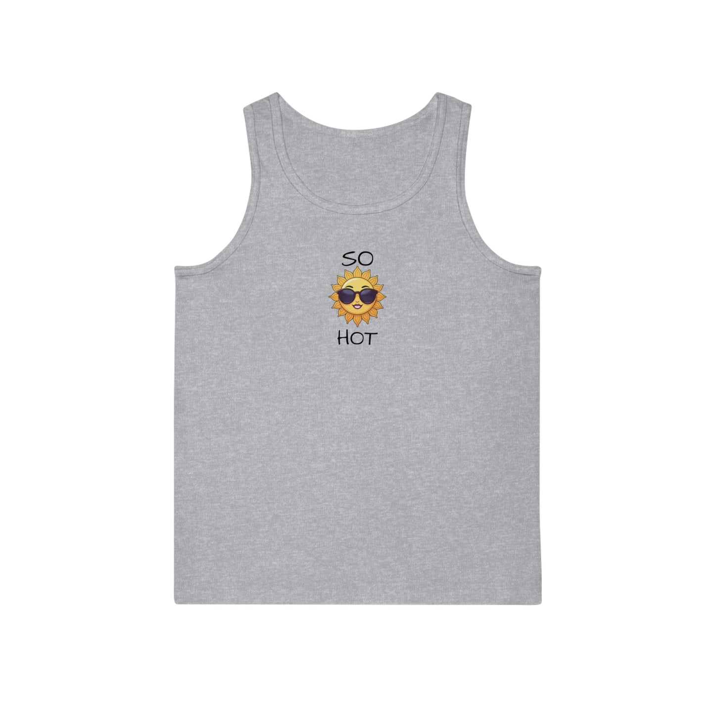 So Hot Sun Graphic Unisex Tank Top - Summer Vibes Apparel