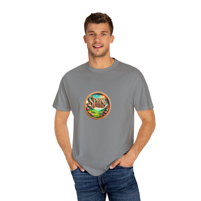 Spring Vibes Unisex Garment-Dyed T-shirt - Celebrate the Season