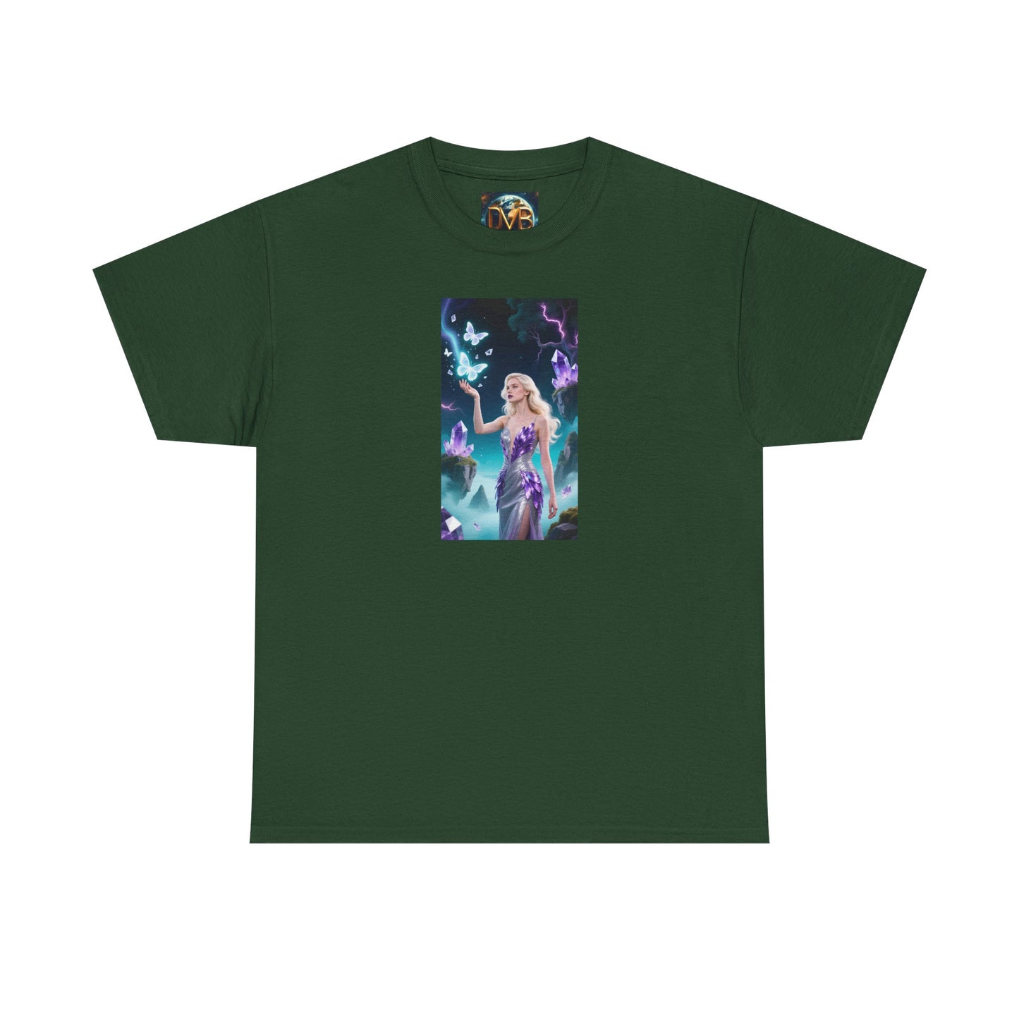 Magical Fairy Graphic Tee, Enchanted Woodland Shirt, Fantasy Apparel, Gift for Nature Lovers, Festival Wear, Unisex Cotton Tee