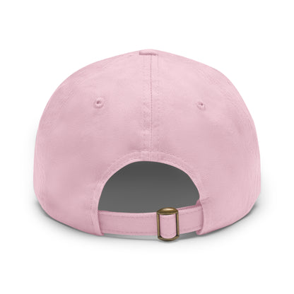 Diego Von Bellini Dad Hat with Leather Patch (Round)