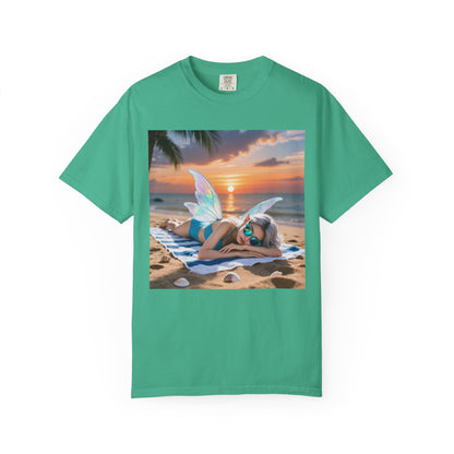 Beach Fairy Unisex T-Shirt, Summer Vibe Tee, Beachwear, Gift for Beach Lovers, Relaxation Shirt, Graphic Tee