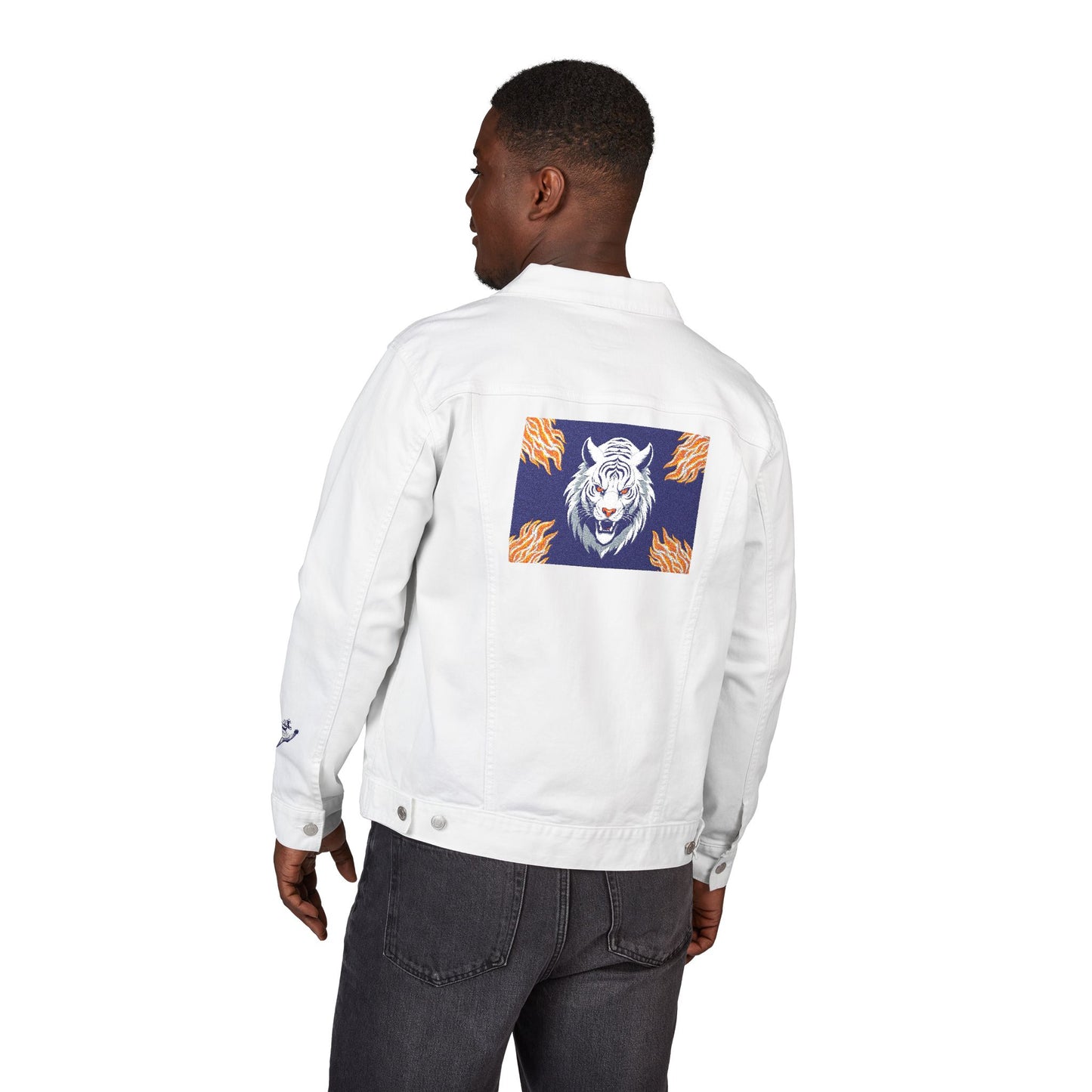 Stylish Unisex Denim Jacket with Embroidered White Tiger Design | Trendy Casual Wear, Unique Gift for Friends, Summer Fashion Essential, [...]