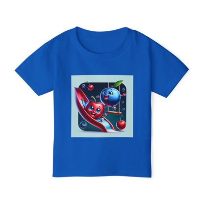 Playful Fruits Toddler T-Shirt - Fun Design for Kids