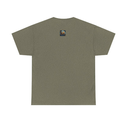 Angel Guardian Unisex Heavy Cotton Tee - Los Angeles Landscape Shirt, Holy Angel Protection, Urban Angel Tee, City Savior